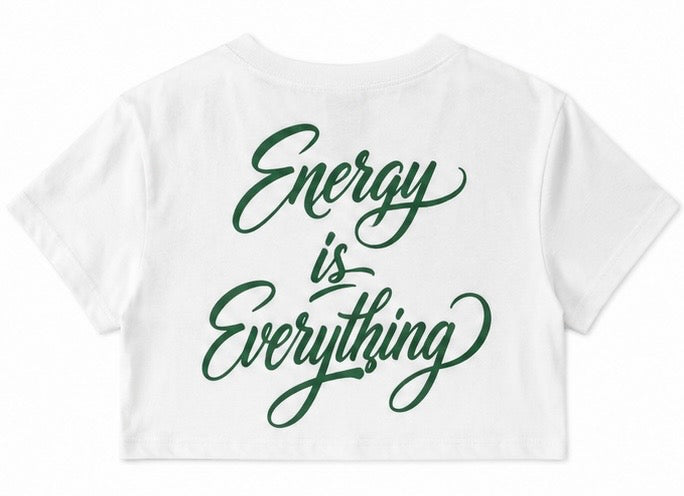 Signature White Crop T-Shirt